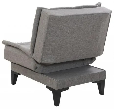 Set Canapea si Fotoliu Extensibilă Santo - S, Gri