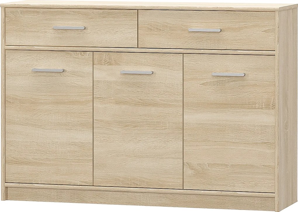 comoda 3D2S, stejar sonoma, TEYO