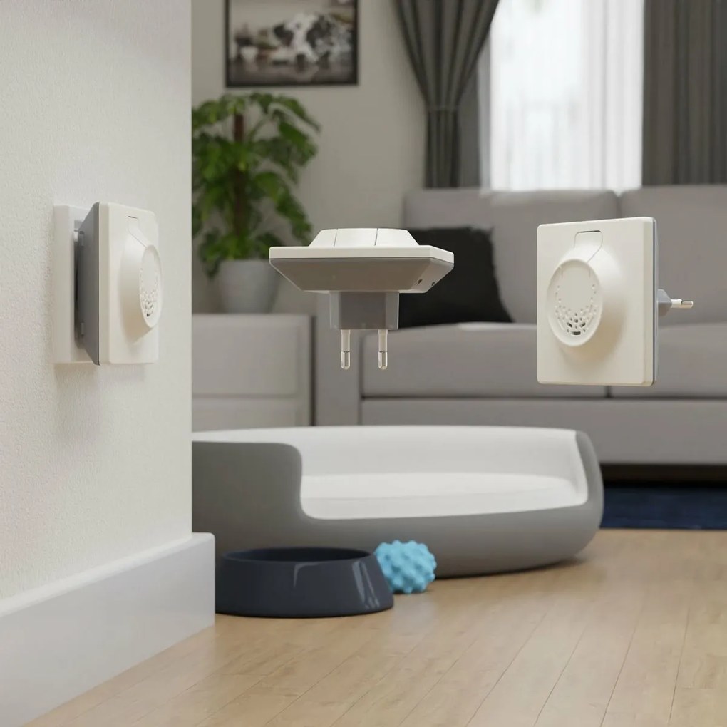 MITELESS® Home Dispozitiv ultrasonic pentruîndepărtarea acarienilor pentru uz casnic, gri