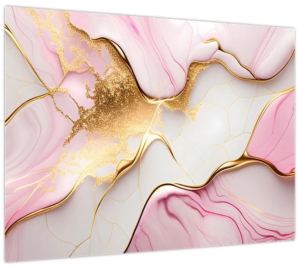 Tablou - Design de marmură (70x50 cm)