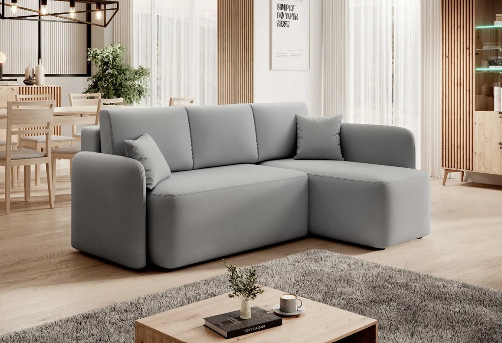 Coltar extensibil HADSON gri deschis Varianta de colt: Colt Dreapta