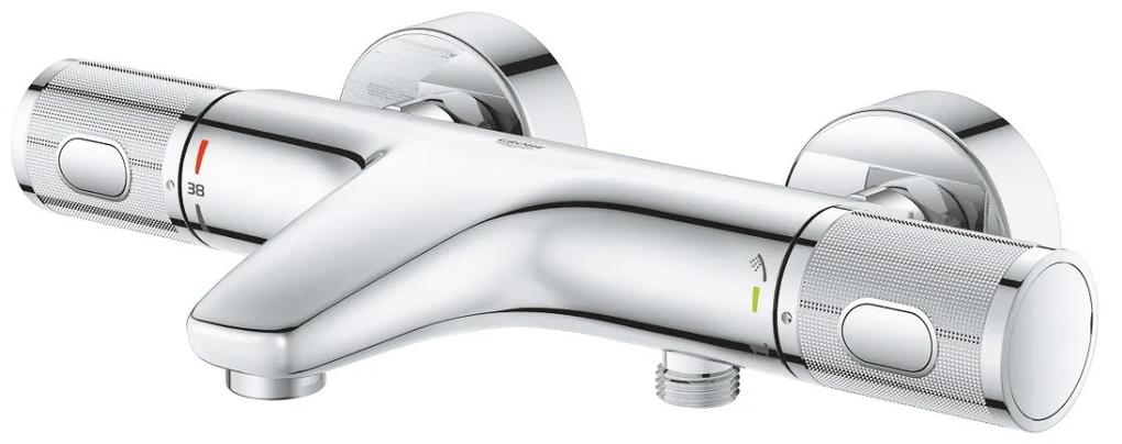 Baterie cada/dus Grohe Grohtherm 1000 Performance,termostat,crom,montare perete-34830000
