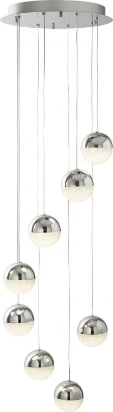 Lustra LED design modern 35cm Marbles 8L 5848-8CC SRT