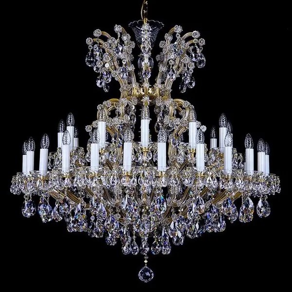 Candelabru Cristal Bohemia Exclusive 36 brate, diam.120cm MARIA TEREZIA 37 CE