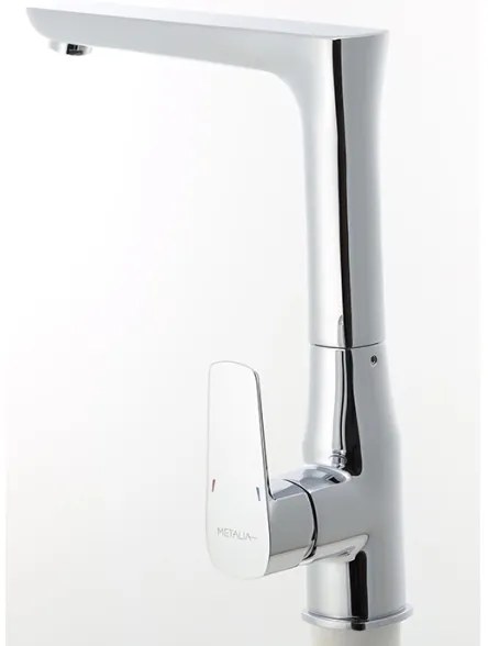 Novaservis - Baterie pentru chiuvetă METALIA, crom lucios