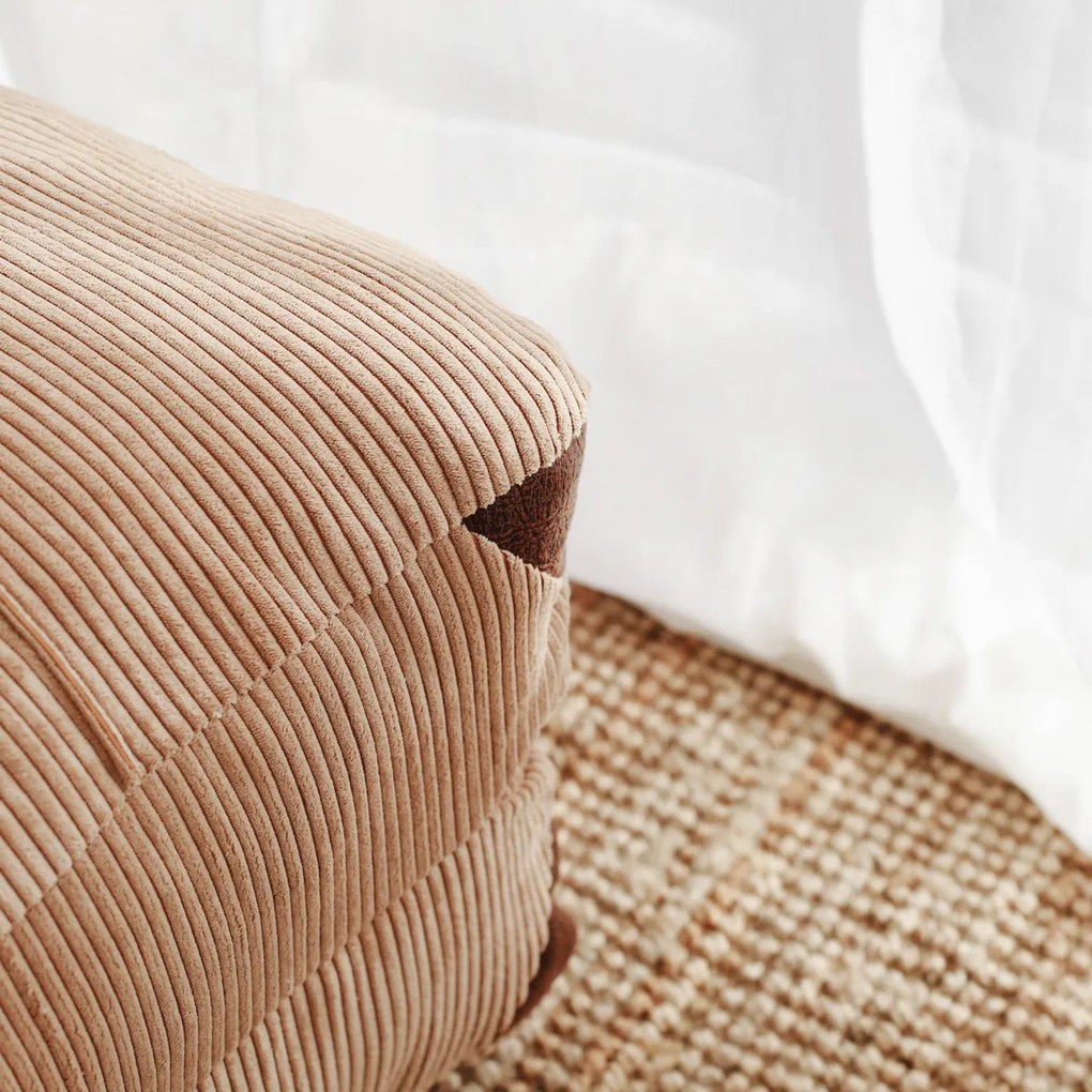 Fold Scaun Kadife Camel