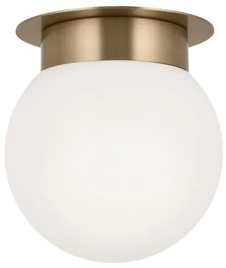 Kichler KL-ALBERS-F-G-CPZ Plafonieră ALBERS 1xE27/40W/230V Ø20,3 cm, auriu