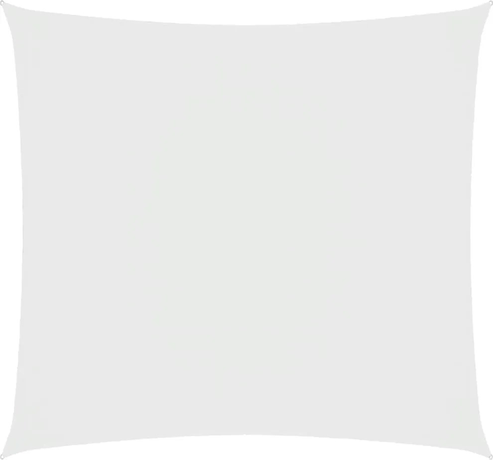 vidaXL Pânză parasolar, alb, 4,5x4,5 m, țesătură oxford, pătrat