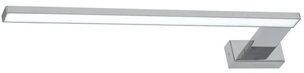 Aplica LED de perete pentru baie SHINE, 11W, 230V, 45 cm, IP44, crom lucios