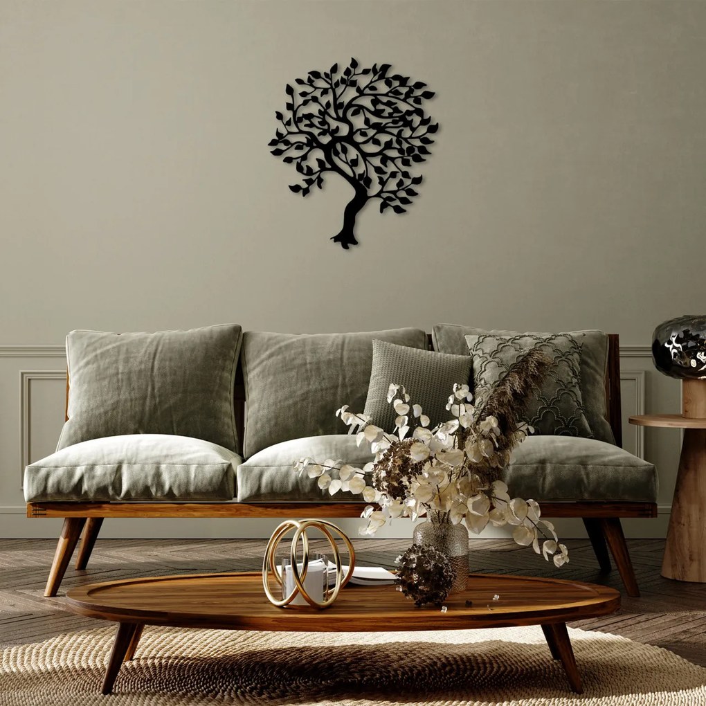 Accesoriu decorativ de perete metalic Tree - 263