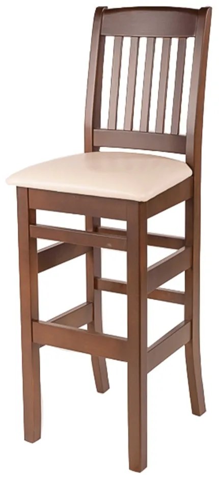 Scaun Bar Buddy, Lemn Masiv, Configurabil, 40 x 43 x 119 cm