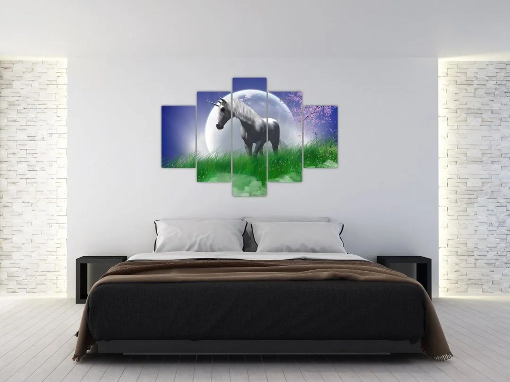 Tablou cu unicorn (150x105 cm)