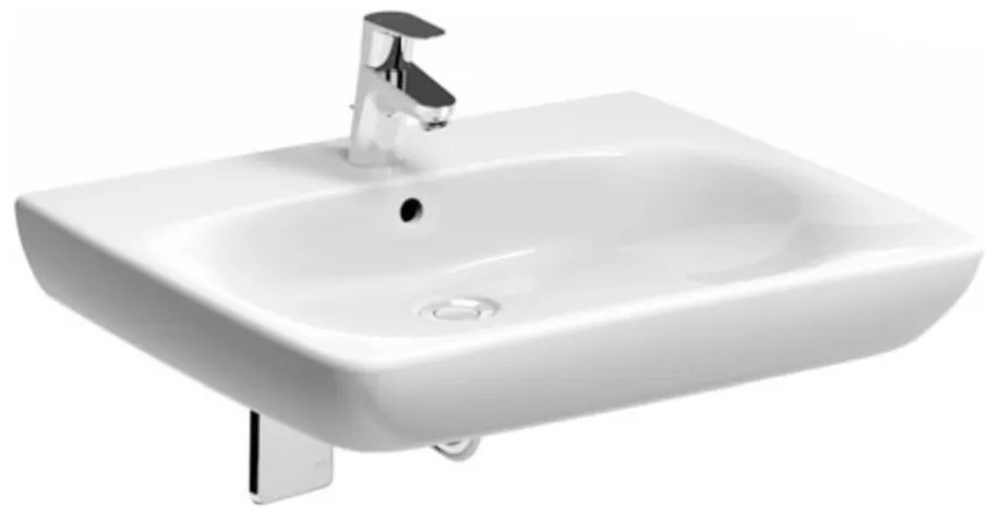 Geberit Selnova Comfort lavoar 65.5x55 cm dreptunghiular clasică pentru persoane cu dizabilități alb 501.463.00.7