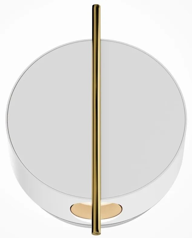 Aplica LED ambientala reglabila design modern minimalist Nuance alb/auriu