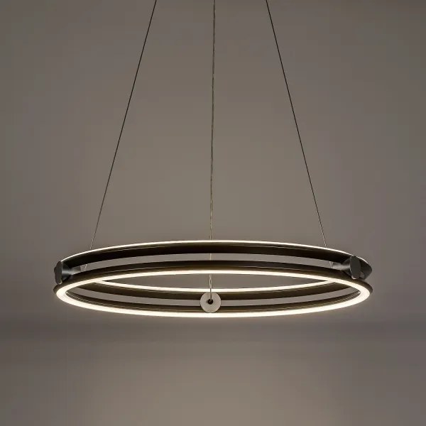 Rabalux 72277 - Lustra LED dimabilă suspendată pe cablu TRIXO 60W/230V 3000-6500K gri+DO