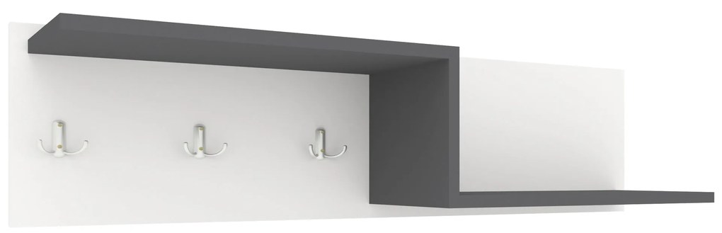 Cuieras Grid, Antracit/Alb, 100 x 20 x 24 cm