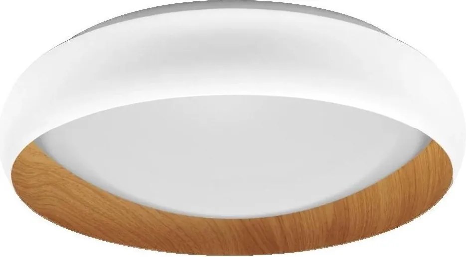 Osram - Plafonieră LED ORBIS LIVIA, 24 W, 230 V, Ø43 cm, alb/maro, cu dimmer