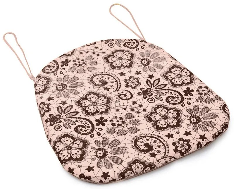 Perna pentru scaun Standard Flower bej