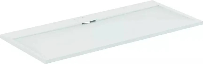 Cadita de dus dreptunghiulara Ideal Standard i.life Ultra Flat S alb pur 180x80 cm