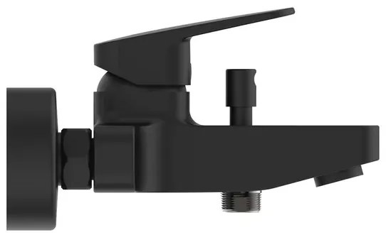 Baterie cada - dus Ideal Standard Ceraplan negru mat