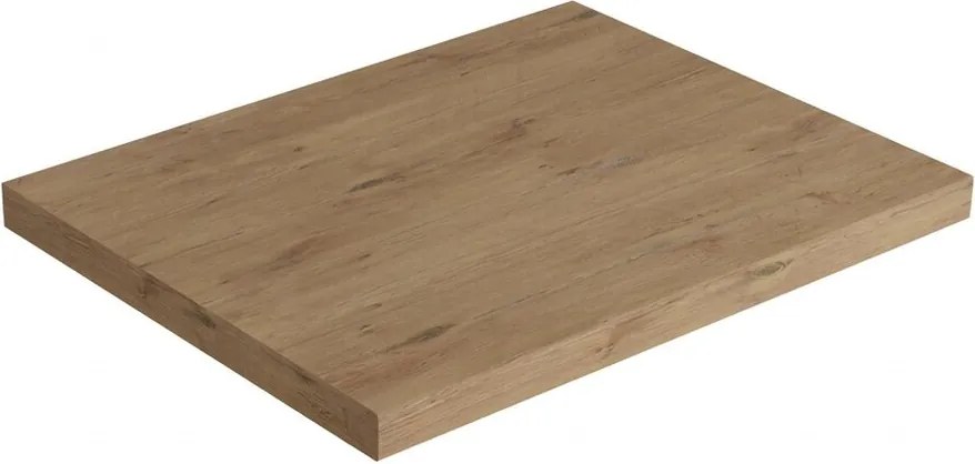 Blat pentru lavoar Rune Ottar 60x47 cm finisaj lemn-nuc