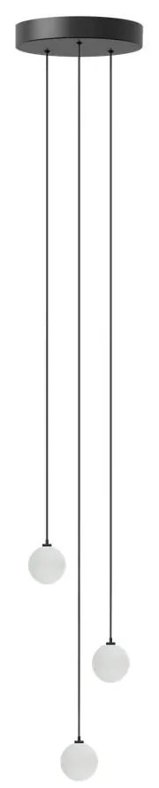 Lustră neagră Rosette mini – UMAGE