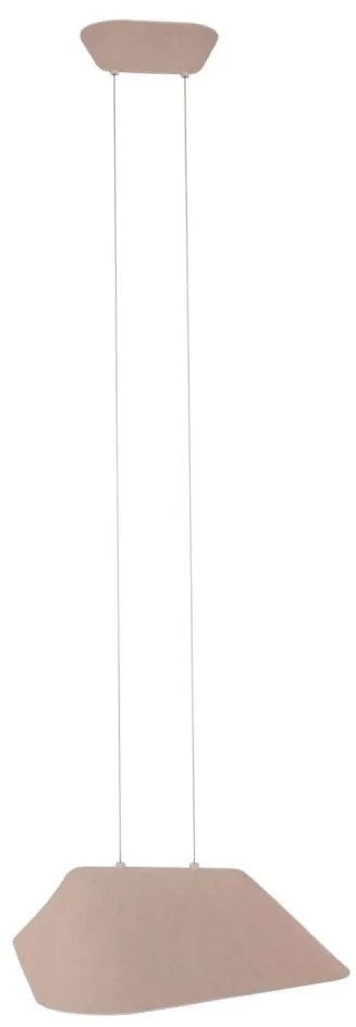Lustra LED suspendata design modern Carbon crem