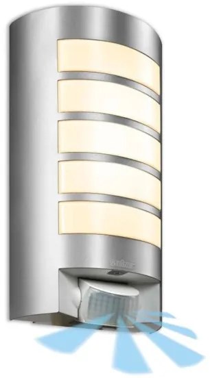 Steinel 657918 - L12S Corp de iluminat perete exterior cu senzor 1xE27/60W/230V