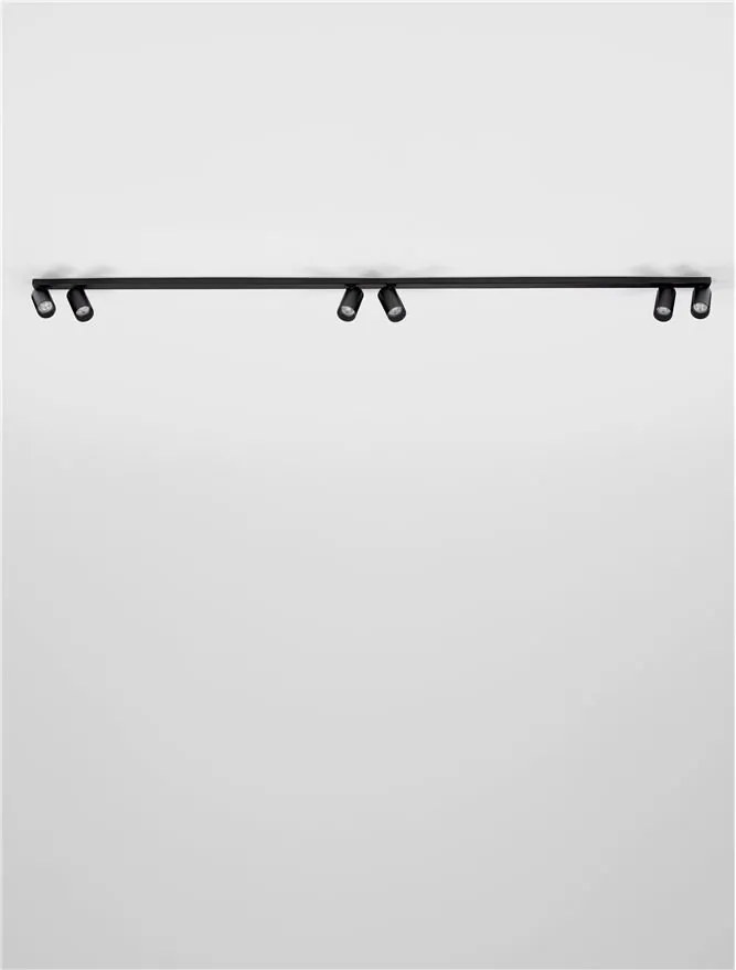 Plafoniera cu 6 Spoturi directionabile stil minimalist OSO, NVL-9030916