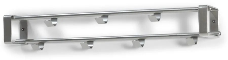 Cuier de perete argintiu din metal 60 cm Rex – Spinder Design