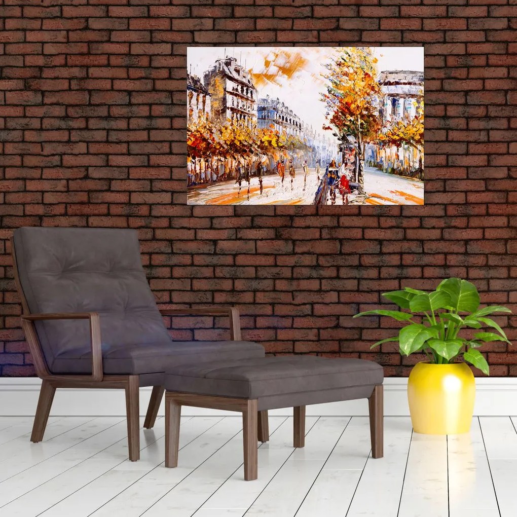 Tablou - Strada din Paris (90x60 cm)