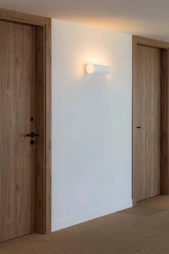 Aplica de perete iluminat ambiental TRAMA 2L alb