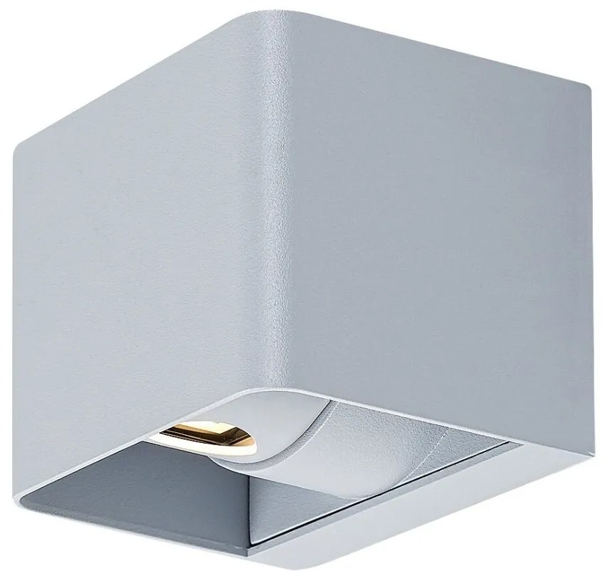 Aplica de exterior iluminat ambiental, Protectie IP54 Hallstatt gri