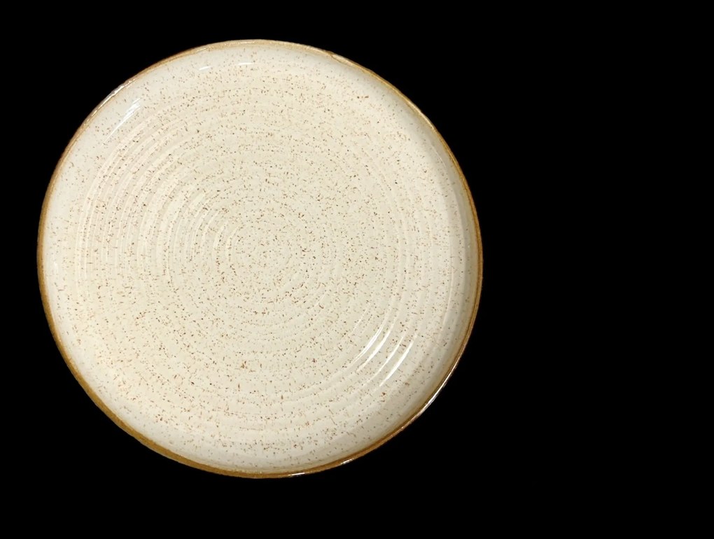 Set 4 Farfurii Desert Nordic Crem 20 cm