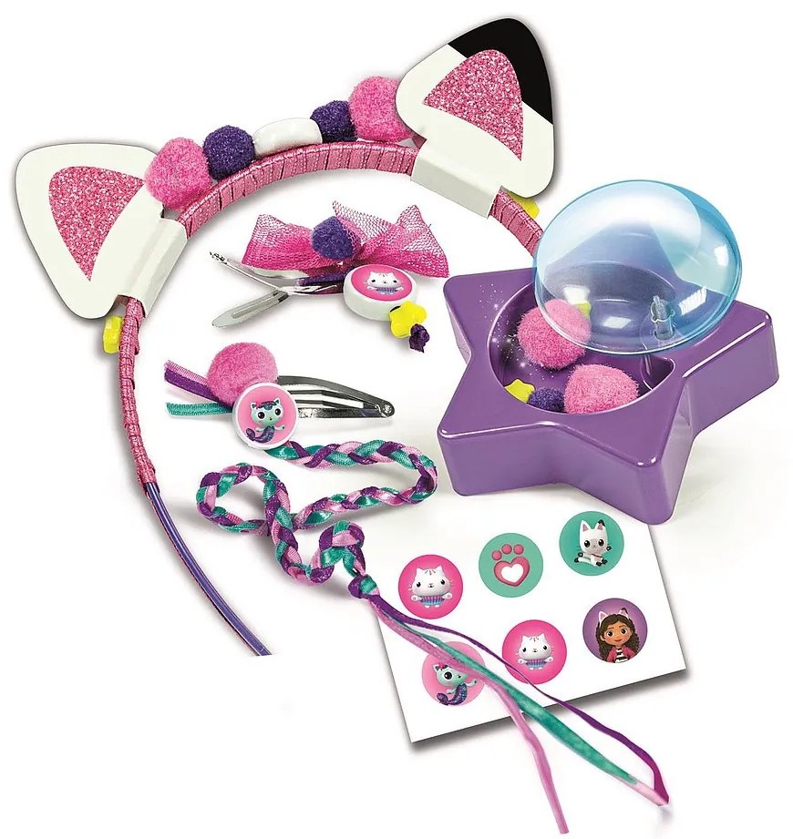 Gabby&#039;s Dollhouse Cat Ears set accesorii de păr Clementoni