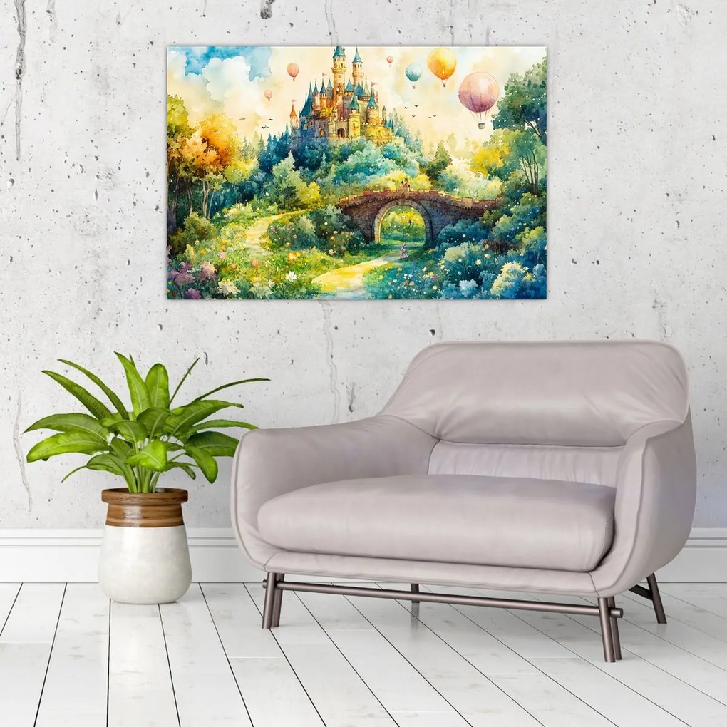 Tablou - Castel de Poveste (90x60 cm)