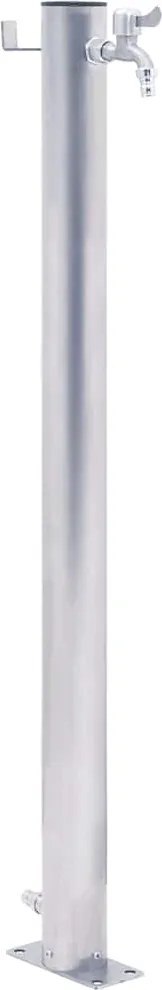 vidaXL Coloană de apă de grădină, 40 cm, oțel inoxidabil, rotund
