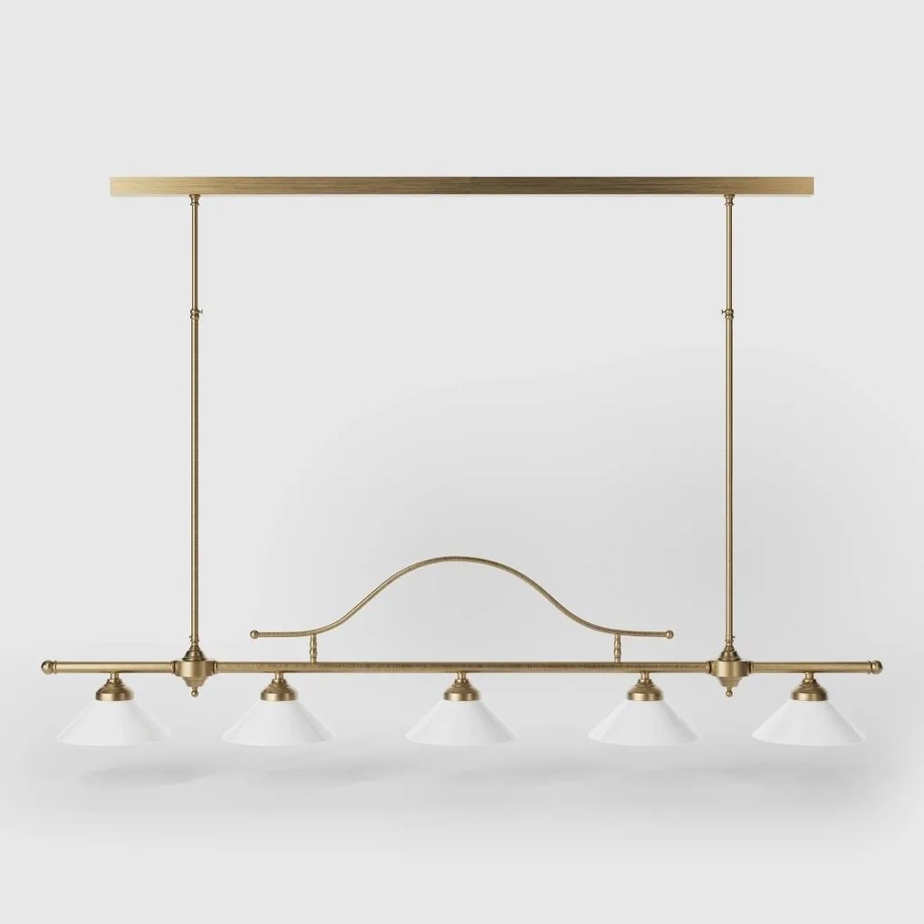 Lustra din alama cu inaltime reglabila Sofia 5L