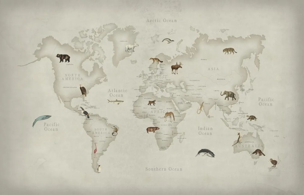 Fototapet, Animal World, Rebel Walls
