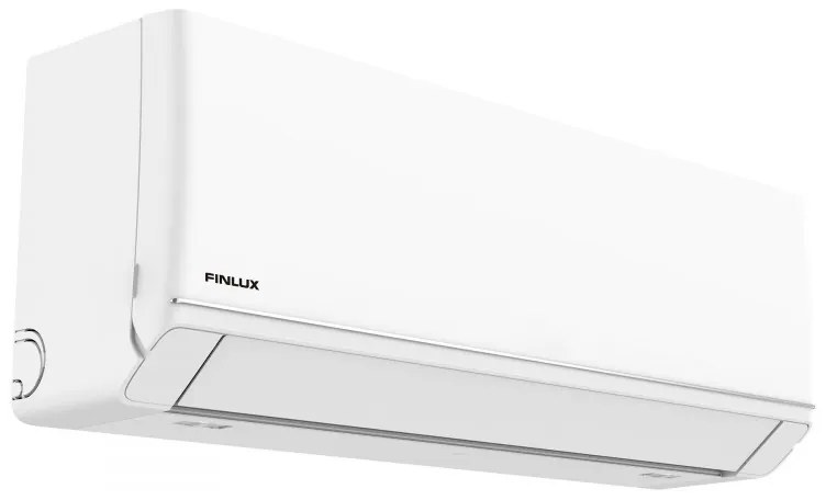 Aparat de aer conditionat inverter Finlux 12NE58XUM, 12000 BTU, 30 m², A+++, Wi-Fi, Schimbator de caldura acoperit cu aur, Filtru cu plasma, Mod 8C, Alb