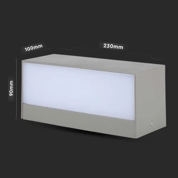 Aplică LED de exterior LED/12W/230V 3000K IP65