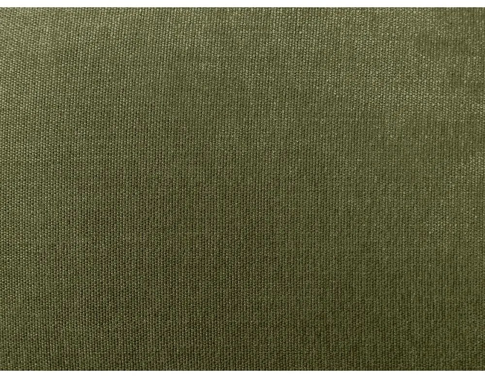 Pat matrimonial verde tapițat cu somieră 160x200 cm Kumo – Bobochic Paris