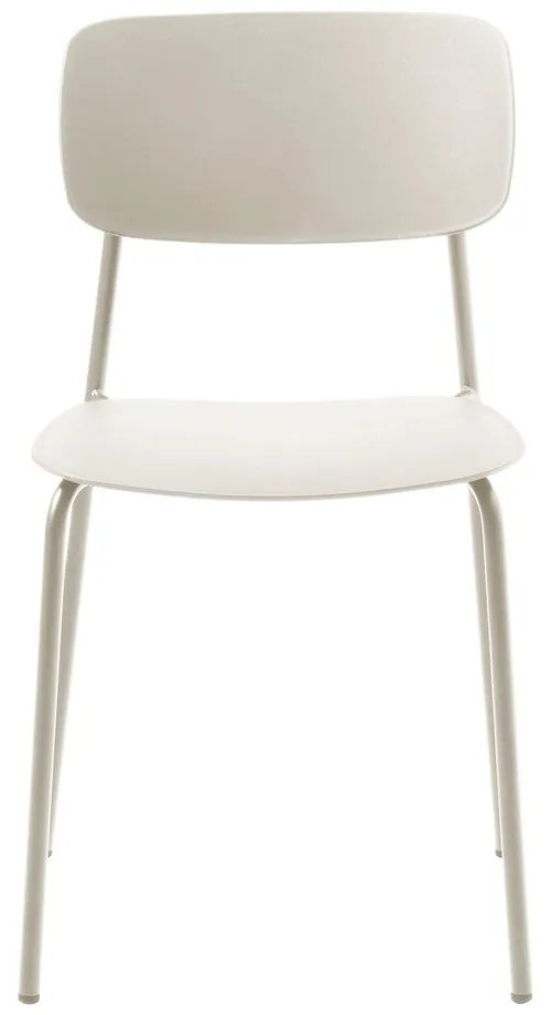 Scaune de dining albe 2 buc. Kirkland – Unique Furniture