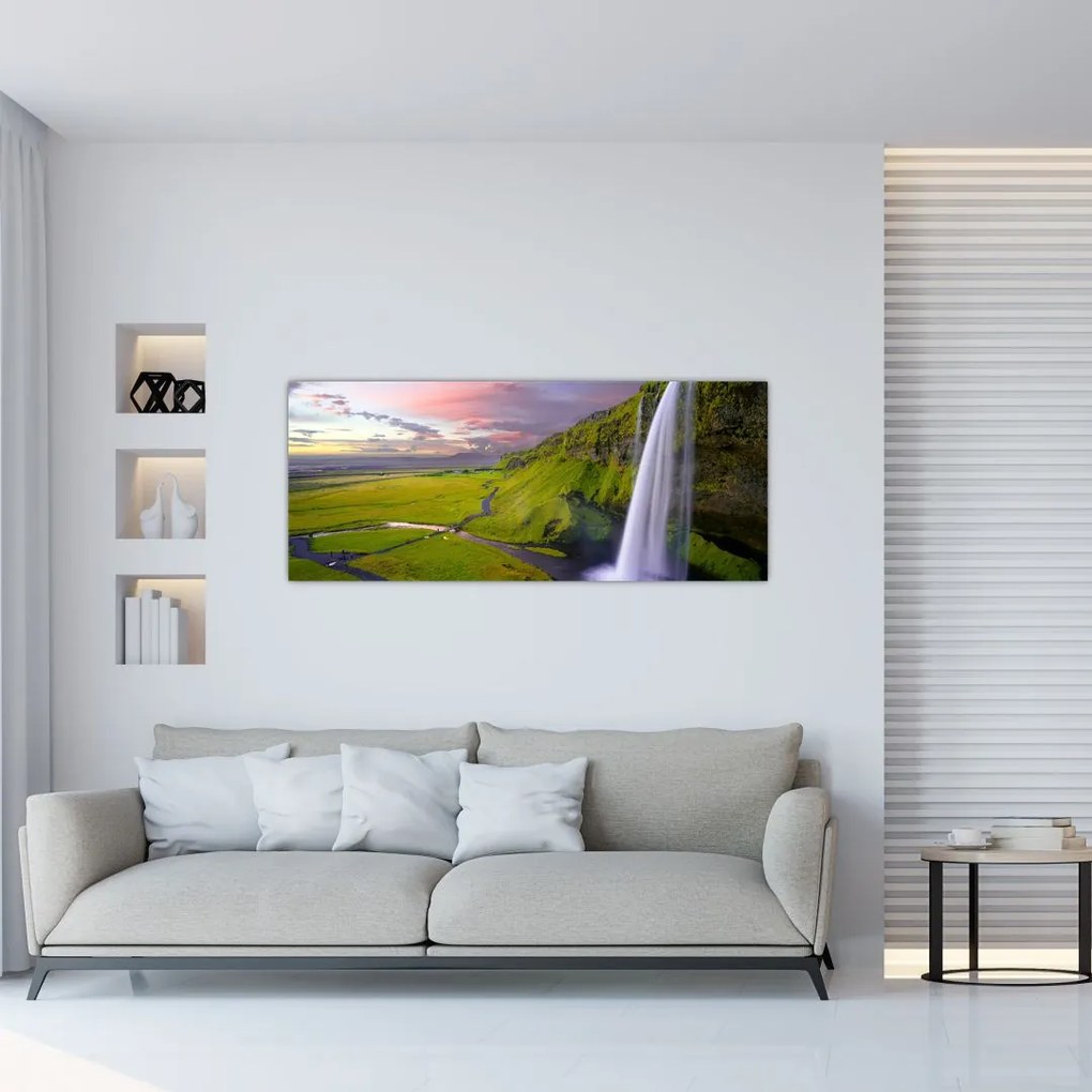 Tablou cu cascade (120x50 cm)