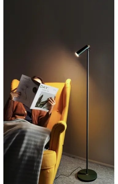 Lampadar LED dimabil Immax 08993L TIT LED/6W/230V negru
