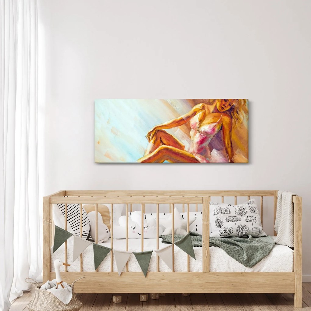 Tablou - Dansatori (120x50 cm)
