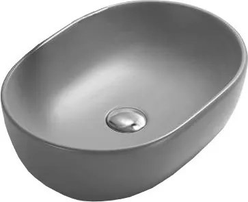 Mexen Viki lavoar pe blat 48 x 35 cm, gri deschis mat - 21054861