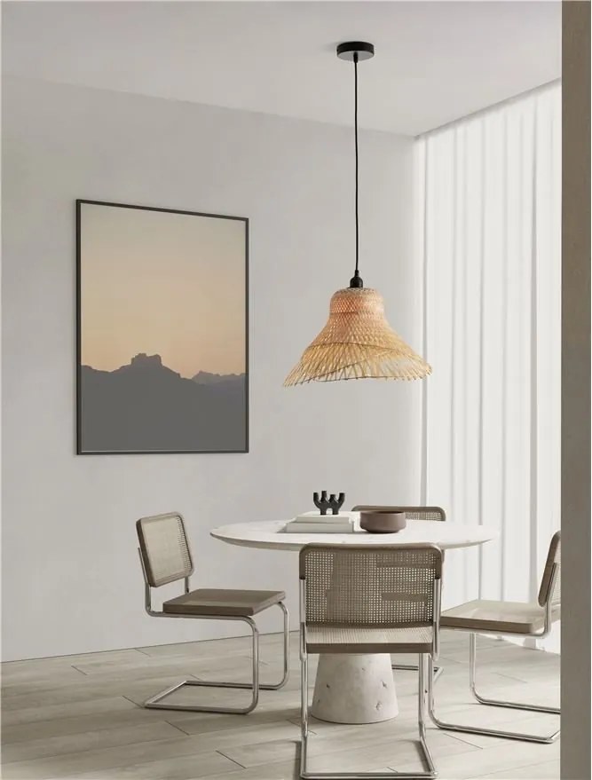 Lustra/Pendul ratan design natural AURA