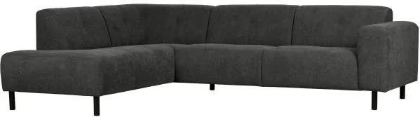 Canapea coltar pe stanga albastru inchis Presley Corner Sofa Left