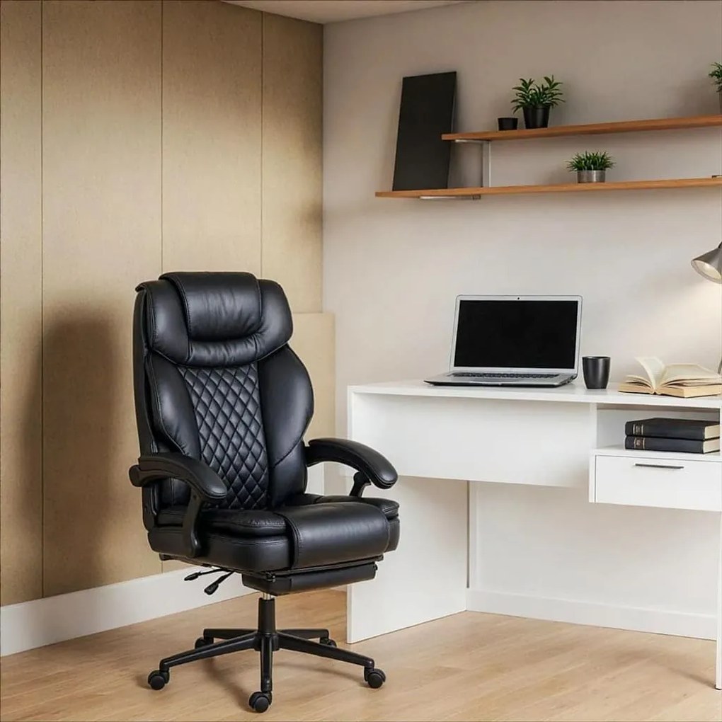 Scaun Directorial cu Masaj OFF 935 Negru